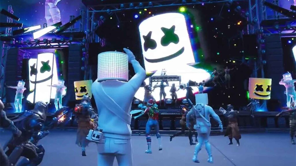 FORTNITE CONCERT MARSHMELLO