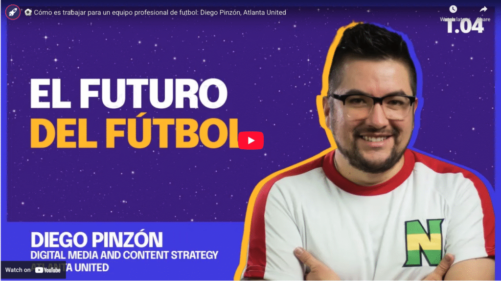 ⚽ Cómo es trabajar para un equipo profesional de futbol: Diego Pinzón, Atlanta United