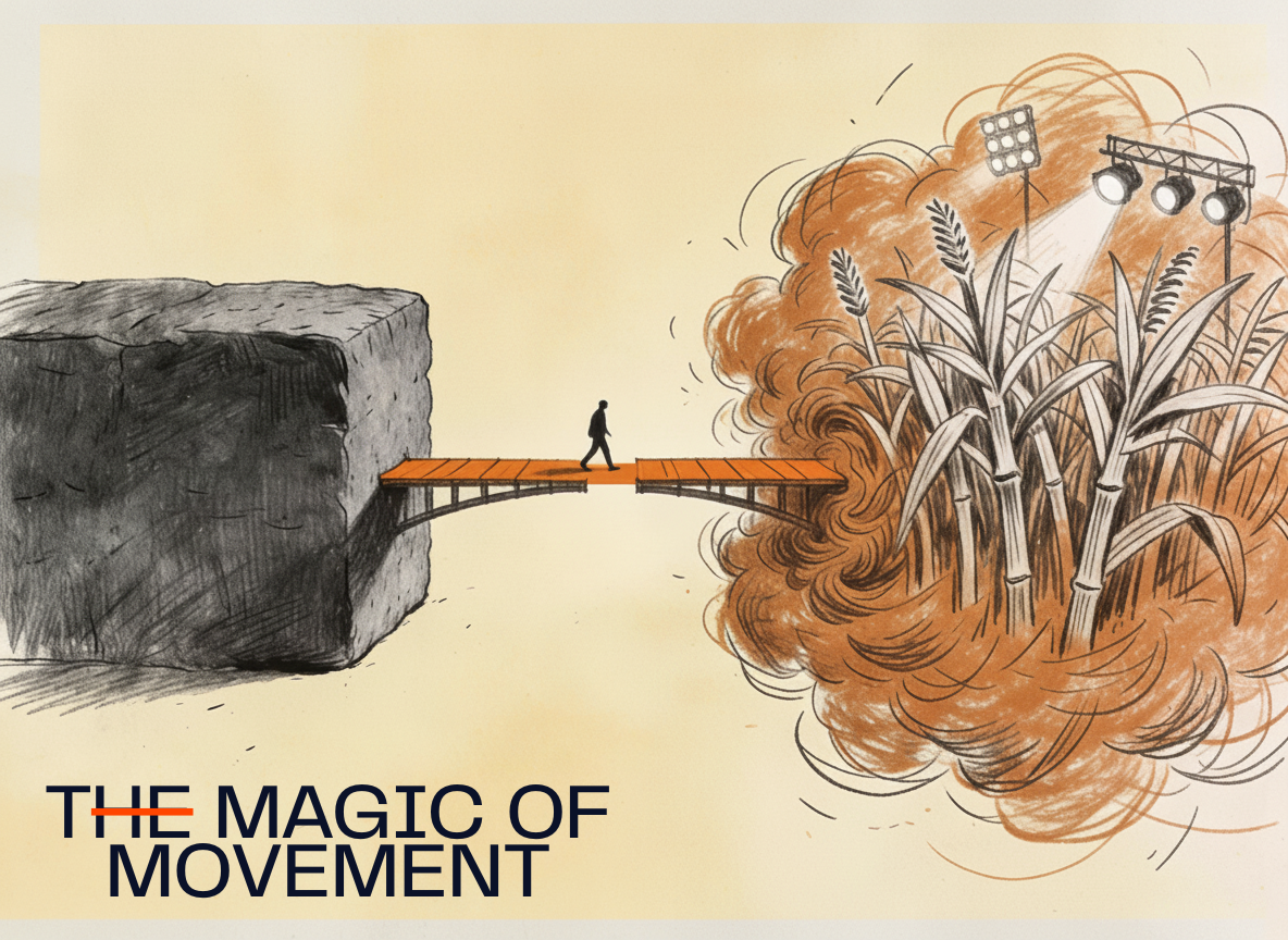 The Miracle Only Happens When You Move: Lessons from Pelé, Bad Bunny, and My Mother